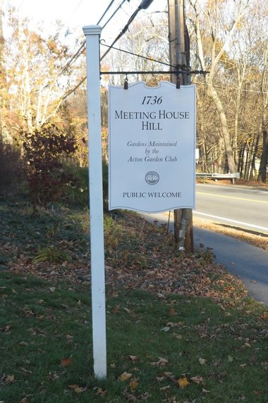 Meeting House Hill - Acton Historical Society